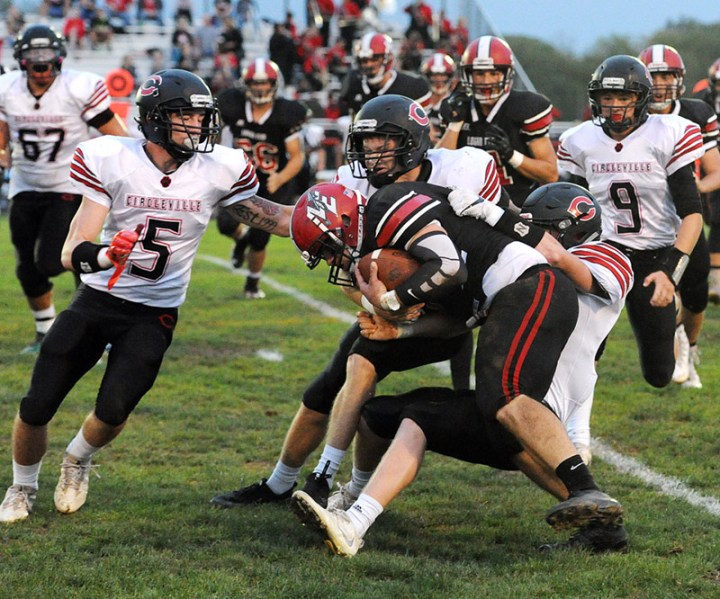 High School Football Circleville 32, Logan Elm 0 October 6 2017