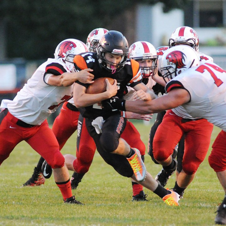 High School Football Liberty Union 35, Amanda-Clearcreek 31 September 8 2017